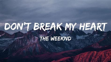 don't break my heart song lyrics|don't break my heart songs.